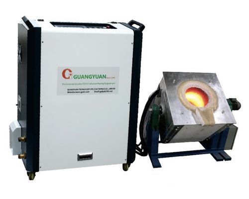 स्टील कॉपर गोल्ड के लिए DSP 100KW मीडियम फ्रीक्वेंसी इंडक्शन फर्नेस