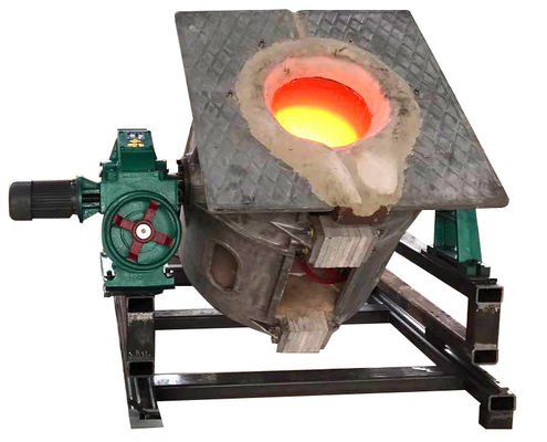 1800°C अधिकतम तापमान धातु कास्टिंग के लिए मध्यम आवृत्ति प्रेरण पिघलने की भट्ठी